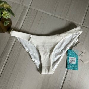 Hello Molly Coconut Grove White Bikini Bottom